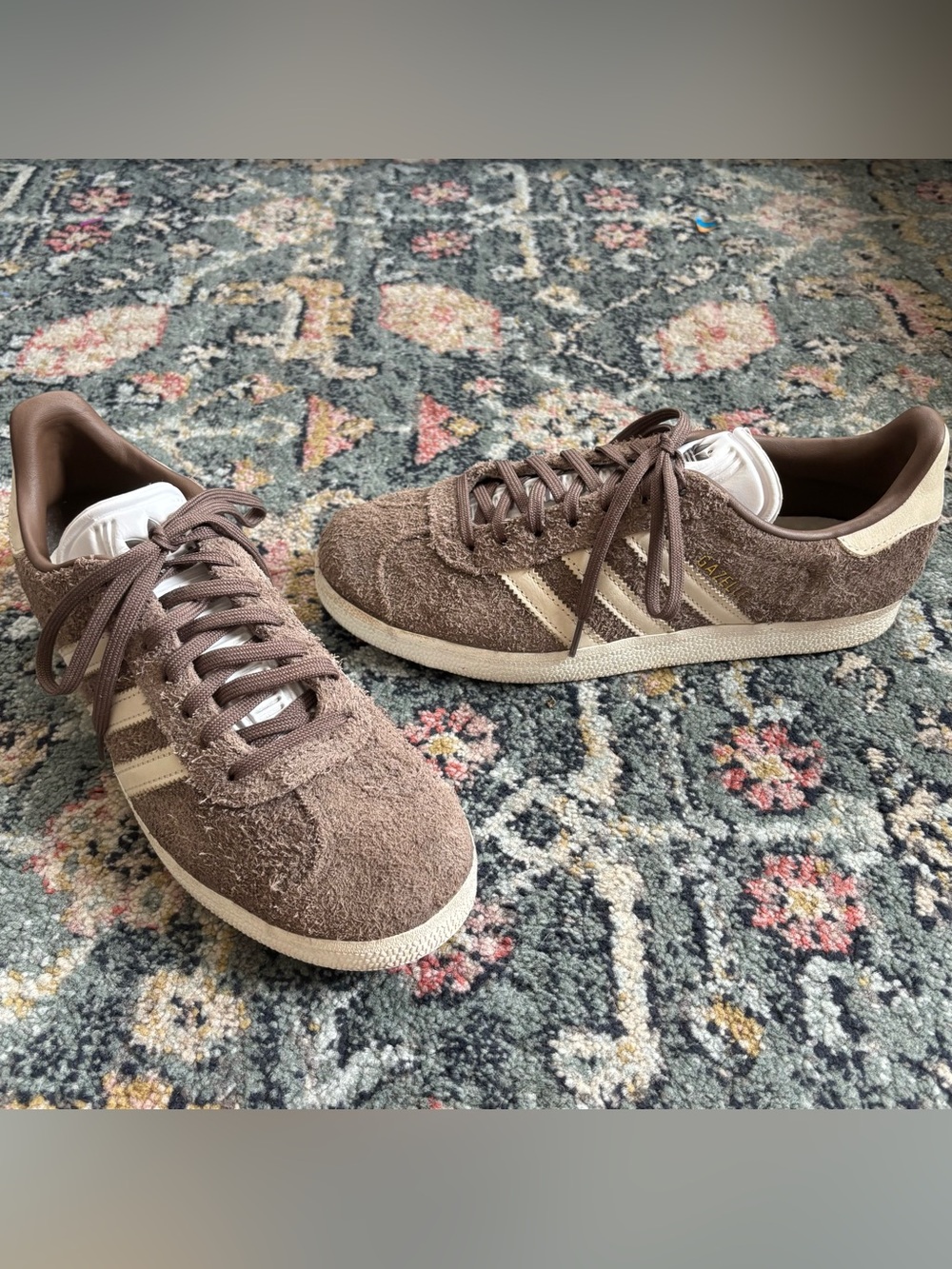 Adidas Gazelle Suede Earth Strada Sneakers Brown Sz 8.5